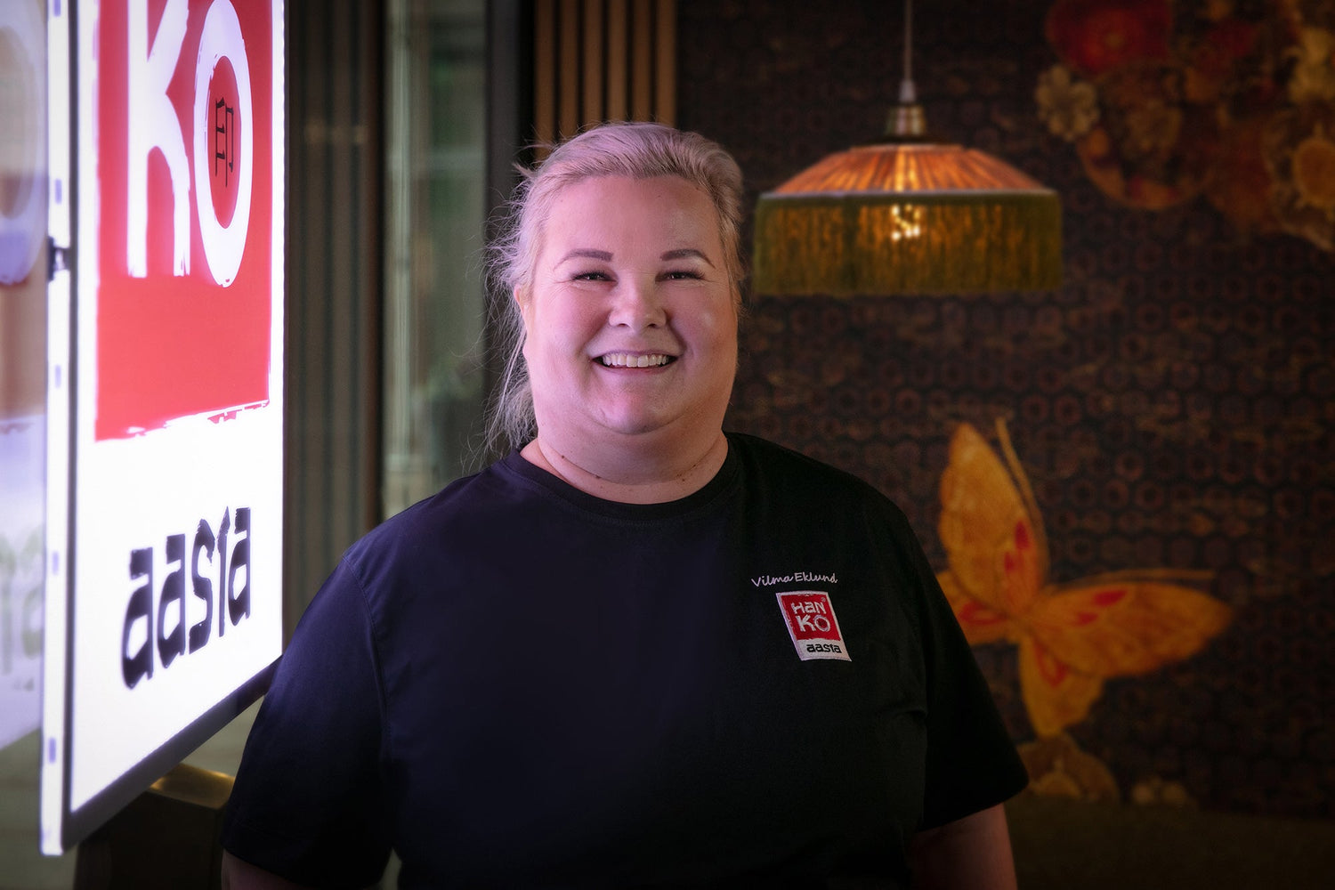 Hanko Aasia ravintoloiden Restaurant Group Director Vilma Eklund