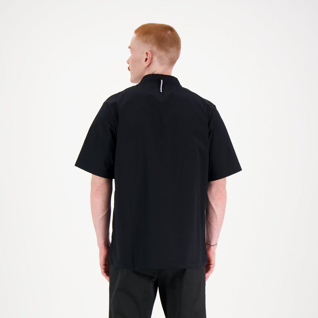 NIKO UNISEX CHEF JACKET BLK