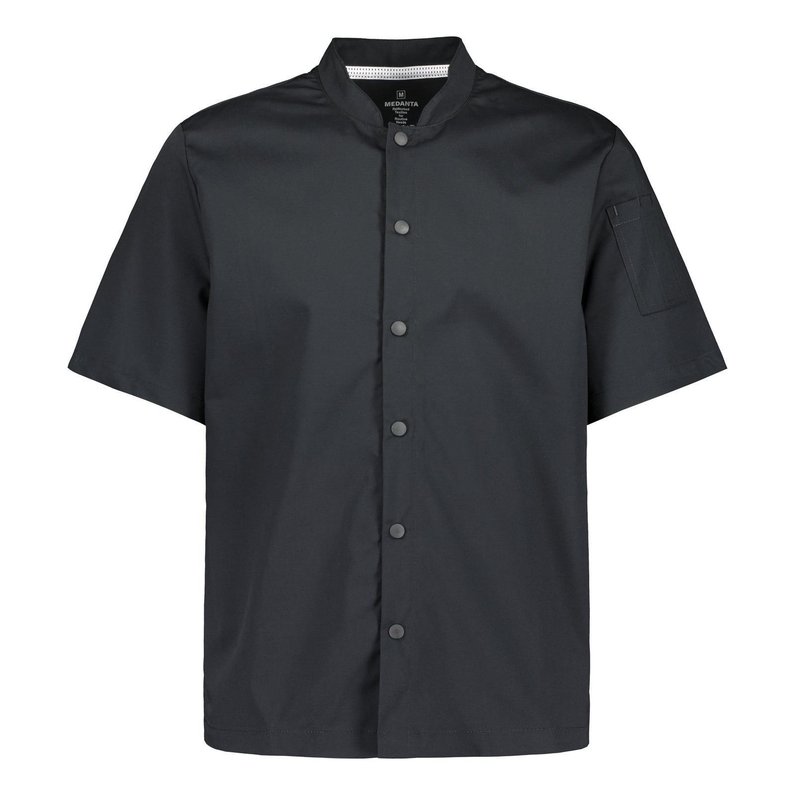 NIKO UNISEX CHEF JACKET BLK
