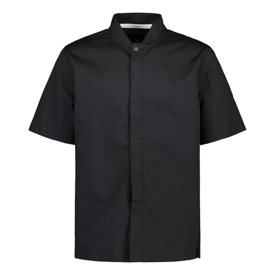 LEO UNISEX CHEF JACKET BLK