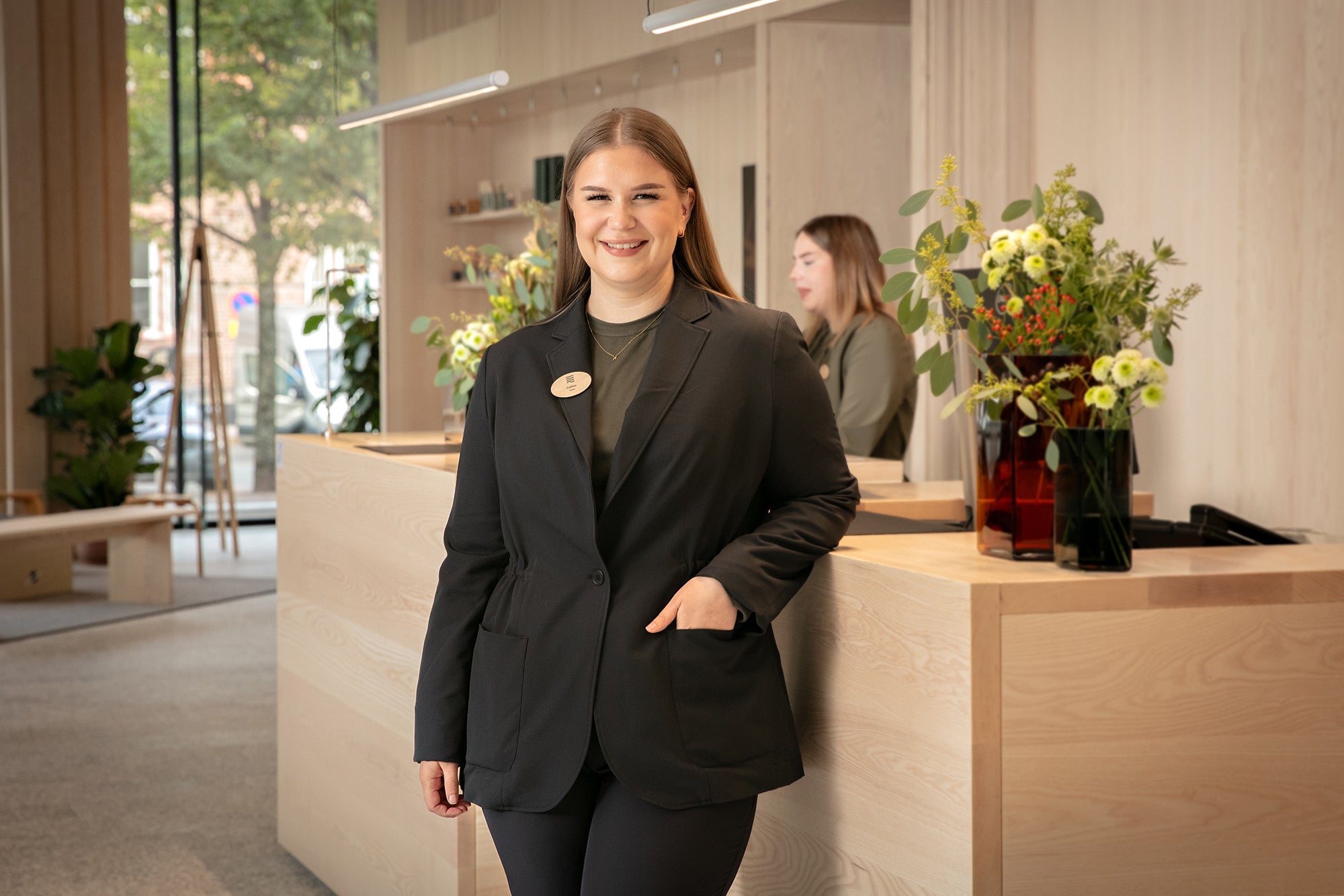 Medantan asiakaskohtaiset työvaatemallistot: Solo Sokos Hotel Pier 4