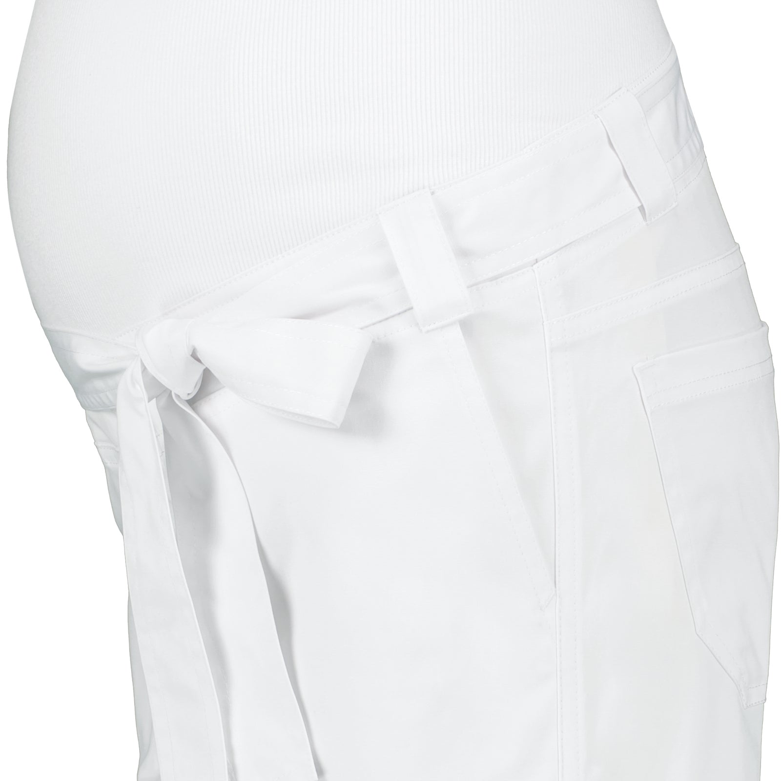 ELSA MATERNITY PANTS WHT