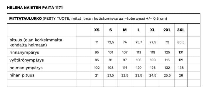 HELENA NAISTEN PAITA