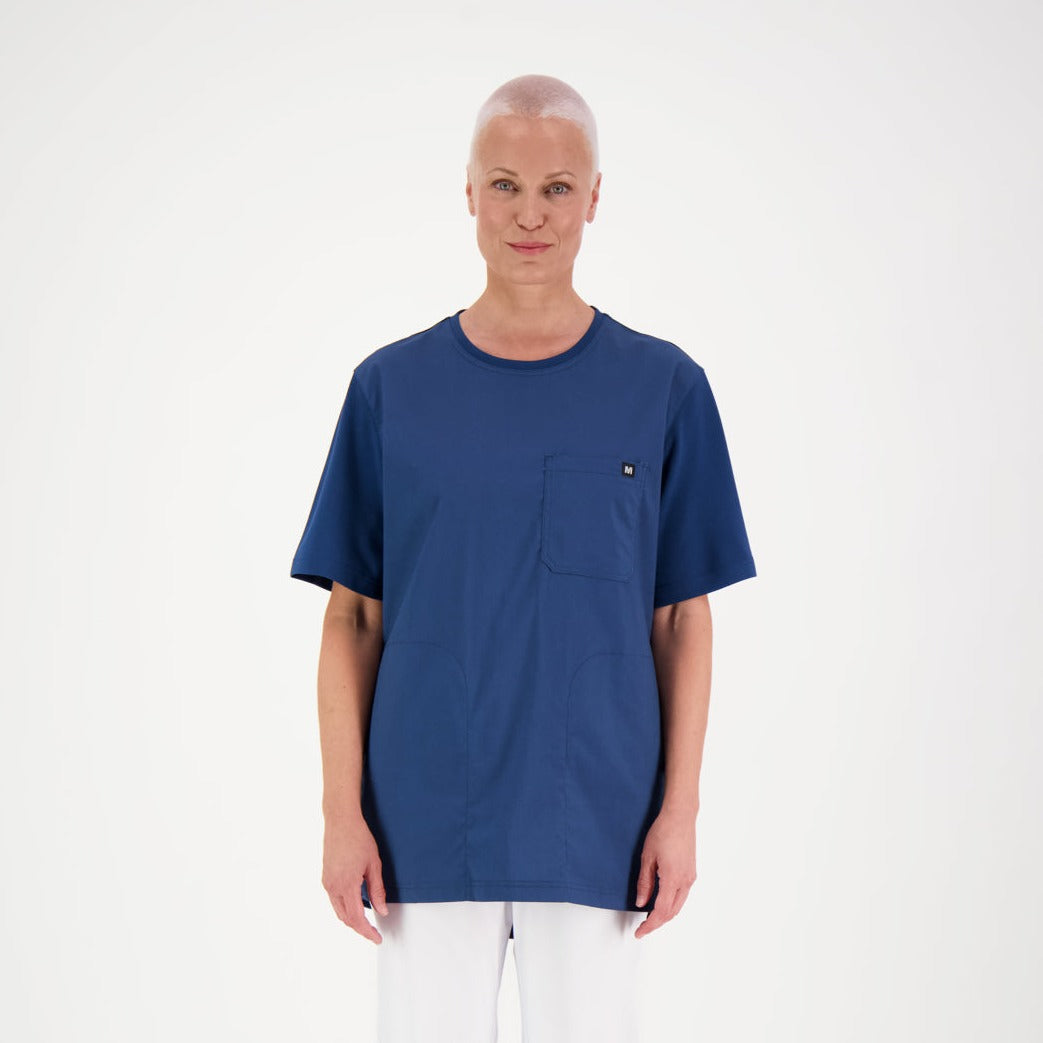 Mallin päällä petroolin värinen Lempi unisex työpaita