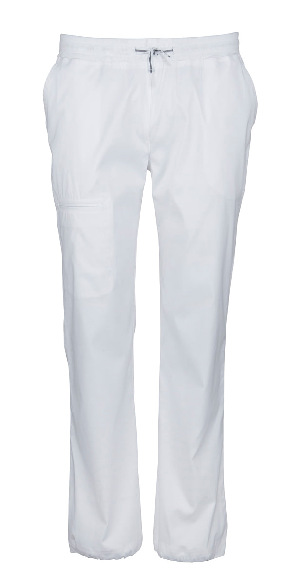 Valkoiset unisex NEO työhousut