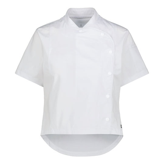 LINNEA WOMEN'S CHEF JACKET WHT