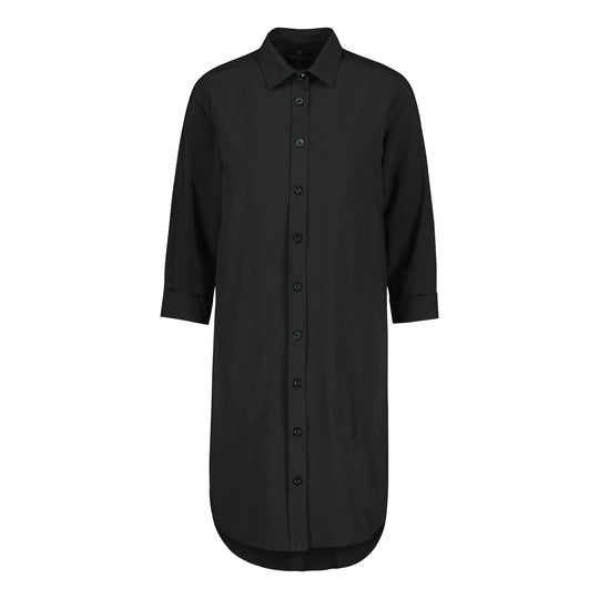 IINA SHIRT DRESS BLK