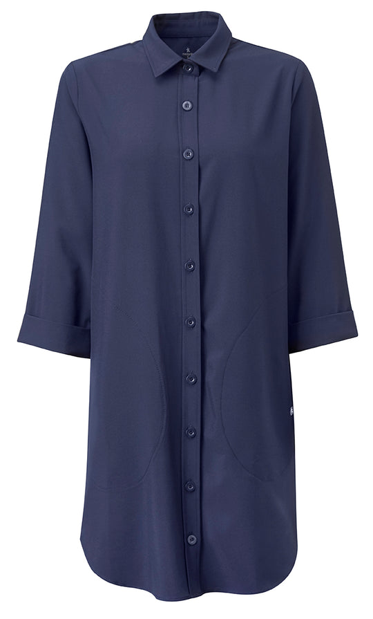 IINA SHIRT DRESS NVY