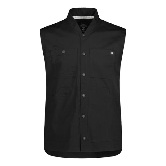 NUUTTI UNISEX UTILITY VEST BLK