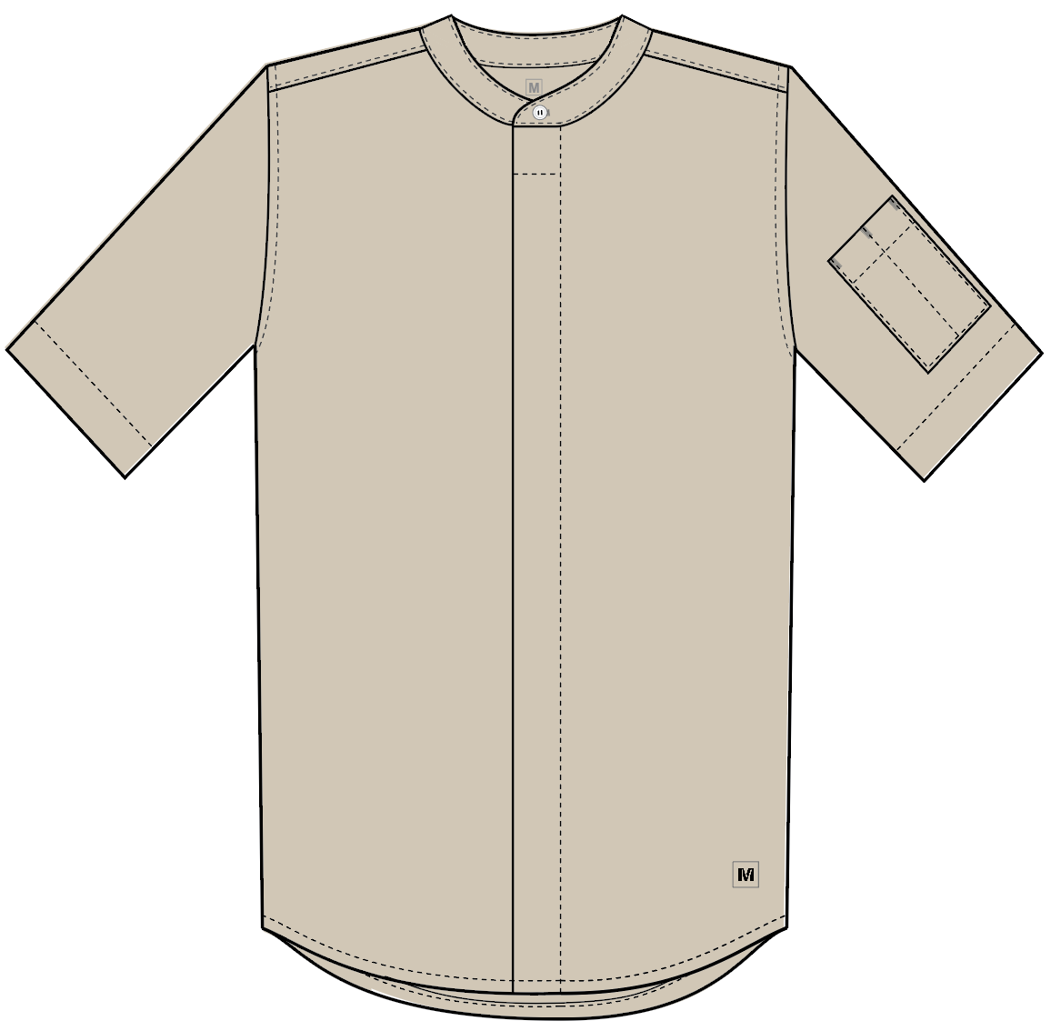 BRUNO UNISEX KOKKITAKKI BEI