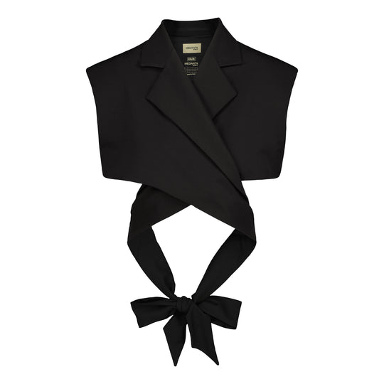 SIRO WOMEN'S VEST BLK