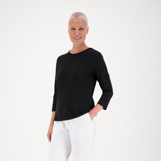 NELLA WOMEN'S T-SHIRT BLK