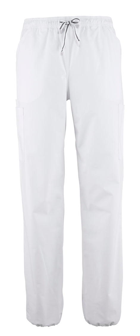 VISA UNISEX PANTS WHT