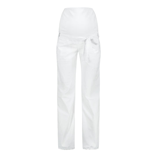 ELSA MATERNITY PANTS WHT