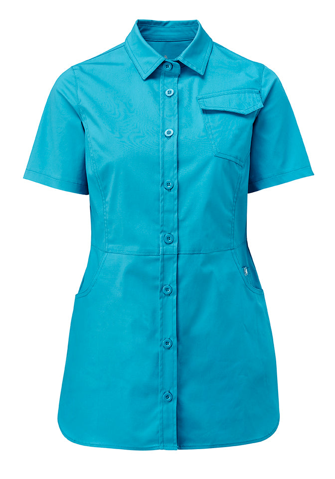 INNA LADIES SHIRT JACKET PEA
