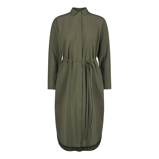 HELMI SHIRT DRESS OLIVE