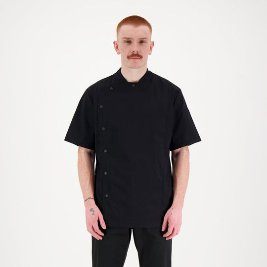 LUCA UNISEX CHEF JACKET BLK