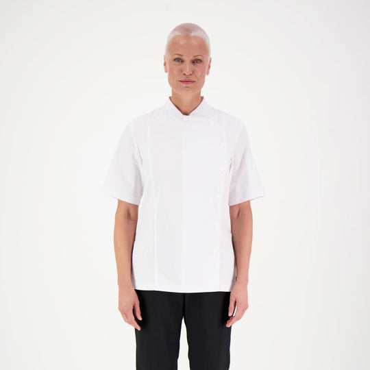 ELLA WOMEN'S CHEF JACKET WHT
