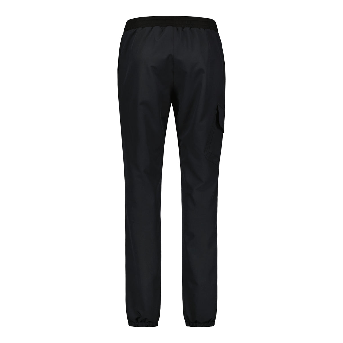 Mustat Osmo unisex reisitaskuhousut takaa