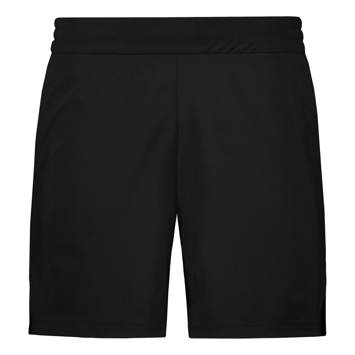 Lähikuvassa mustat Sante unisex shortsit