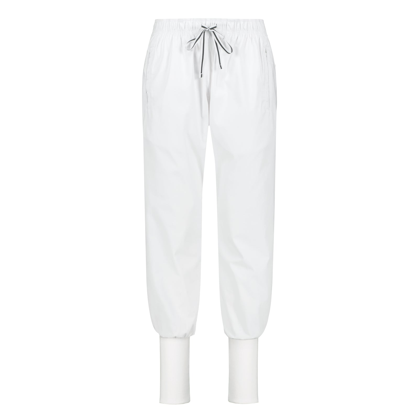 Valkoiset tuisku unisex housut