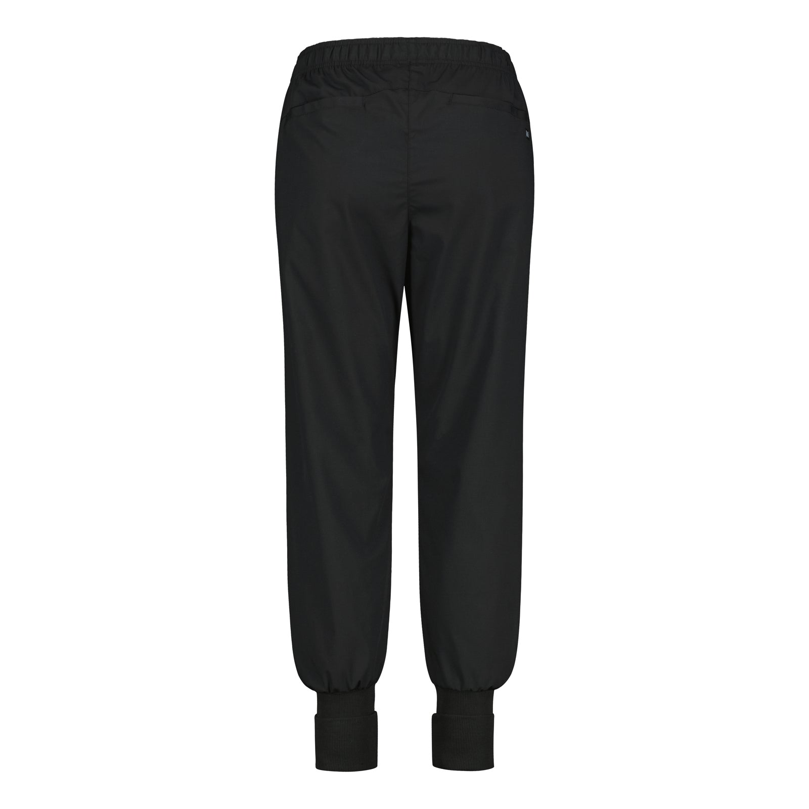 Mustat Tuisku unisex työhousut takaa