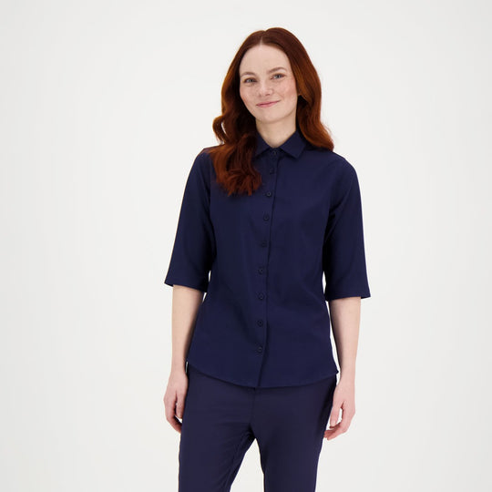 FANNY WOMEN'S BLOUSE NVY